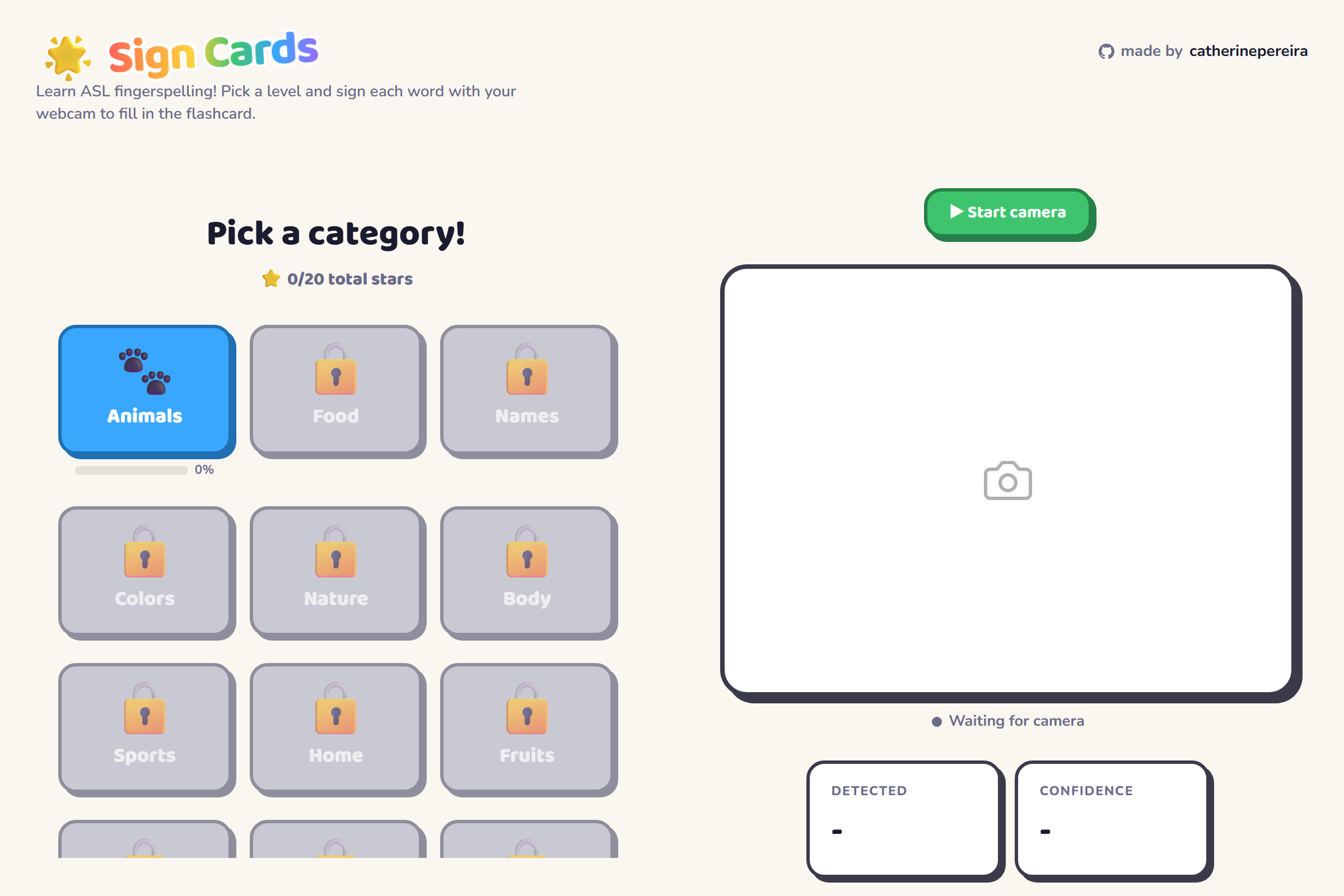 Sign Cards